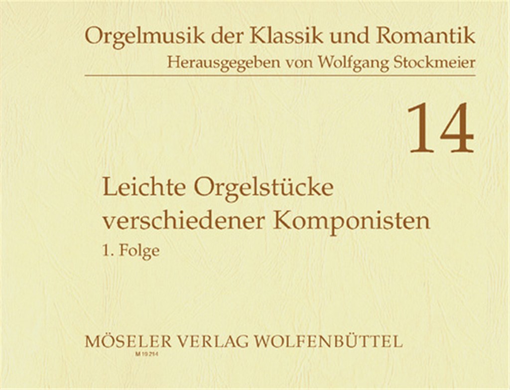 Leichte Orgelstucke Verschiedene
